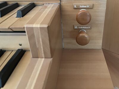 Mitteldeutscher Orgelbau 10/II+P